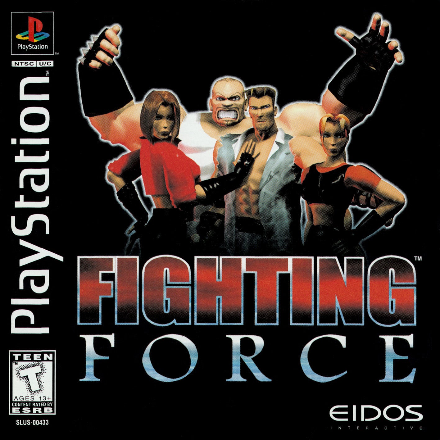Fighting Force Playstation - Video Game - Used - CaveGamers