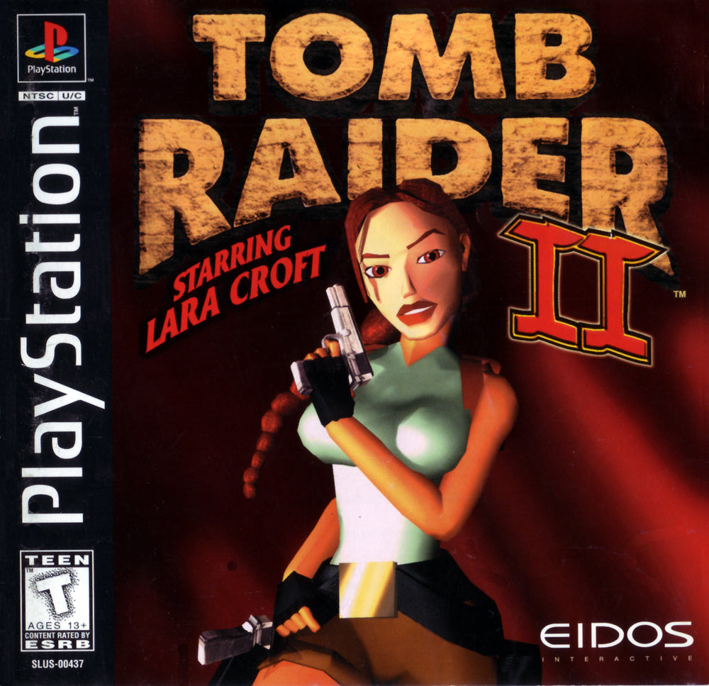 Tomb Raider II: Starring Lara Croft Playstation - Video Game - Used - CaveGamers