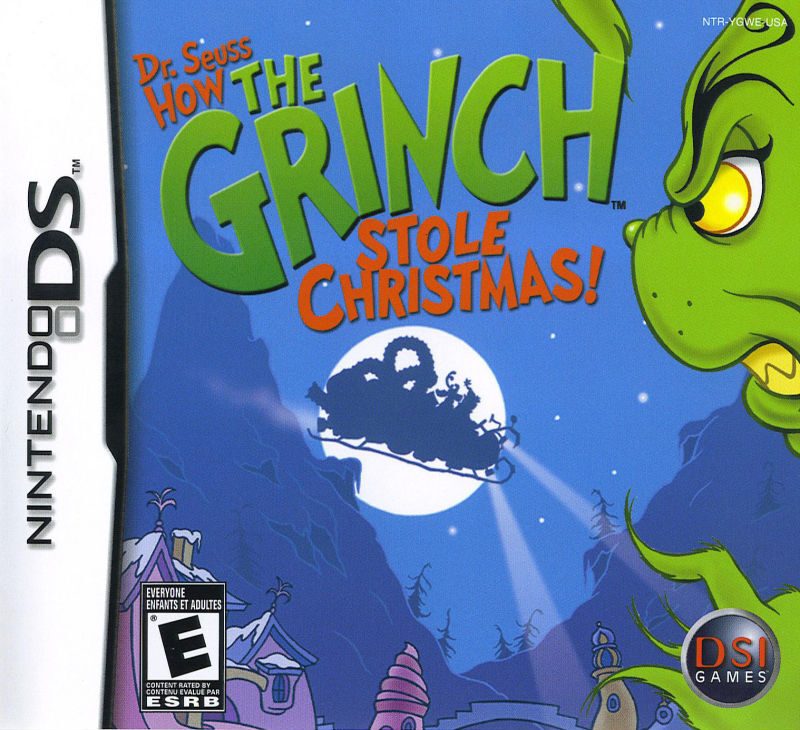 Dr. Seuss: How The Grinch Stole Christmas DS - Video Game - Used - CaveGamers