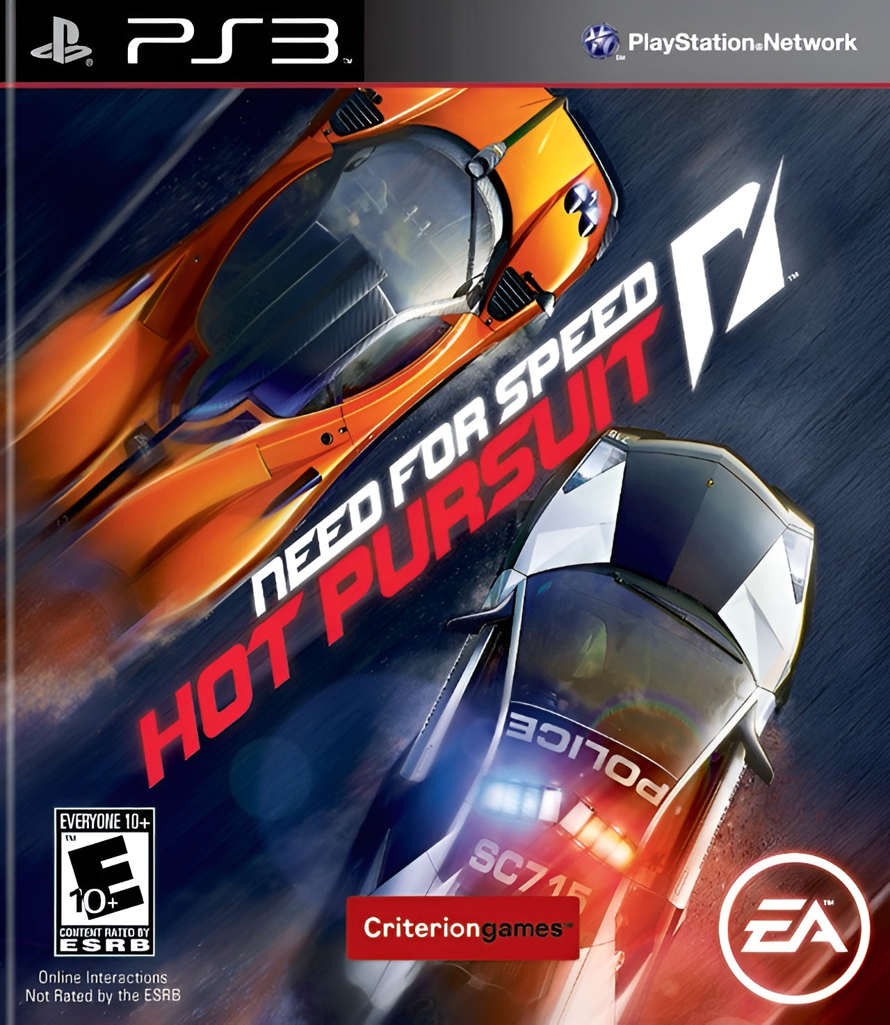 Need for Speed Hot Pursuit PS3 - Video Game - Used - CaveGamers