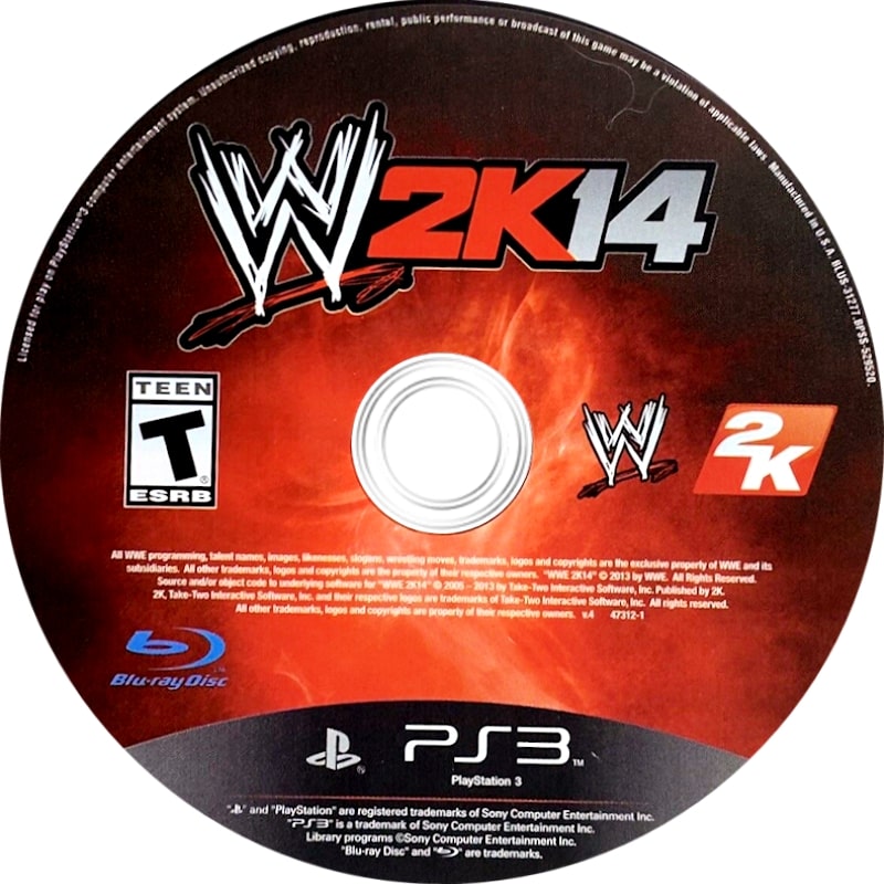 WWE 2K14 PS3 - Video Game - Used - CaveGamers - Image 3