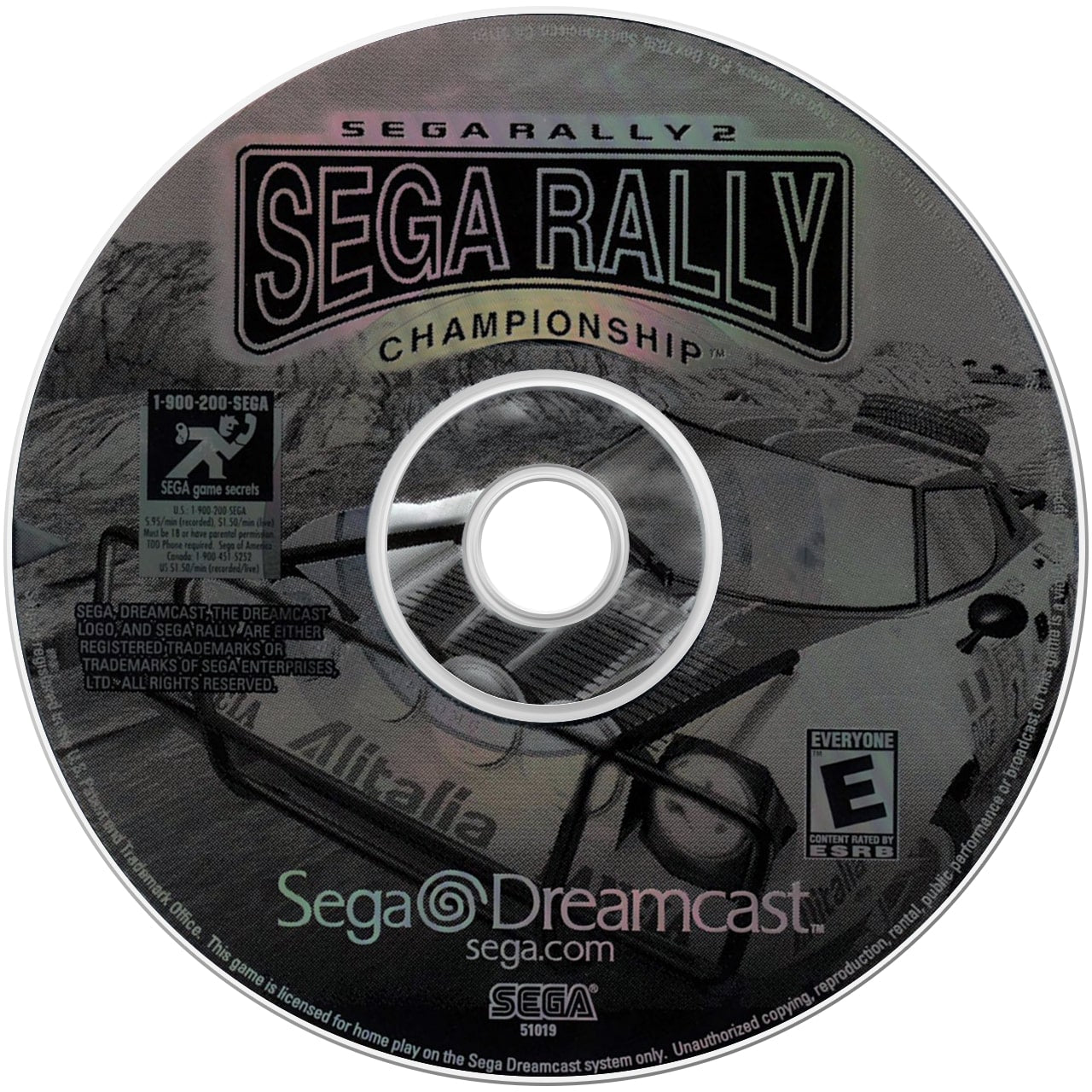 Sega Rally 2: Sega Rally Championship DreamCast - Video Game - Used - CaveGamers - Image 3