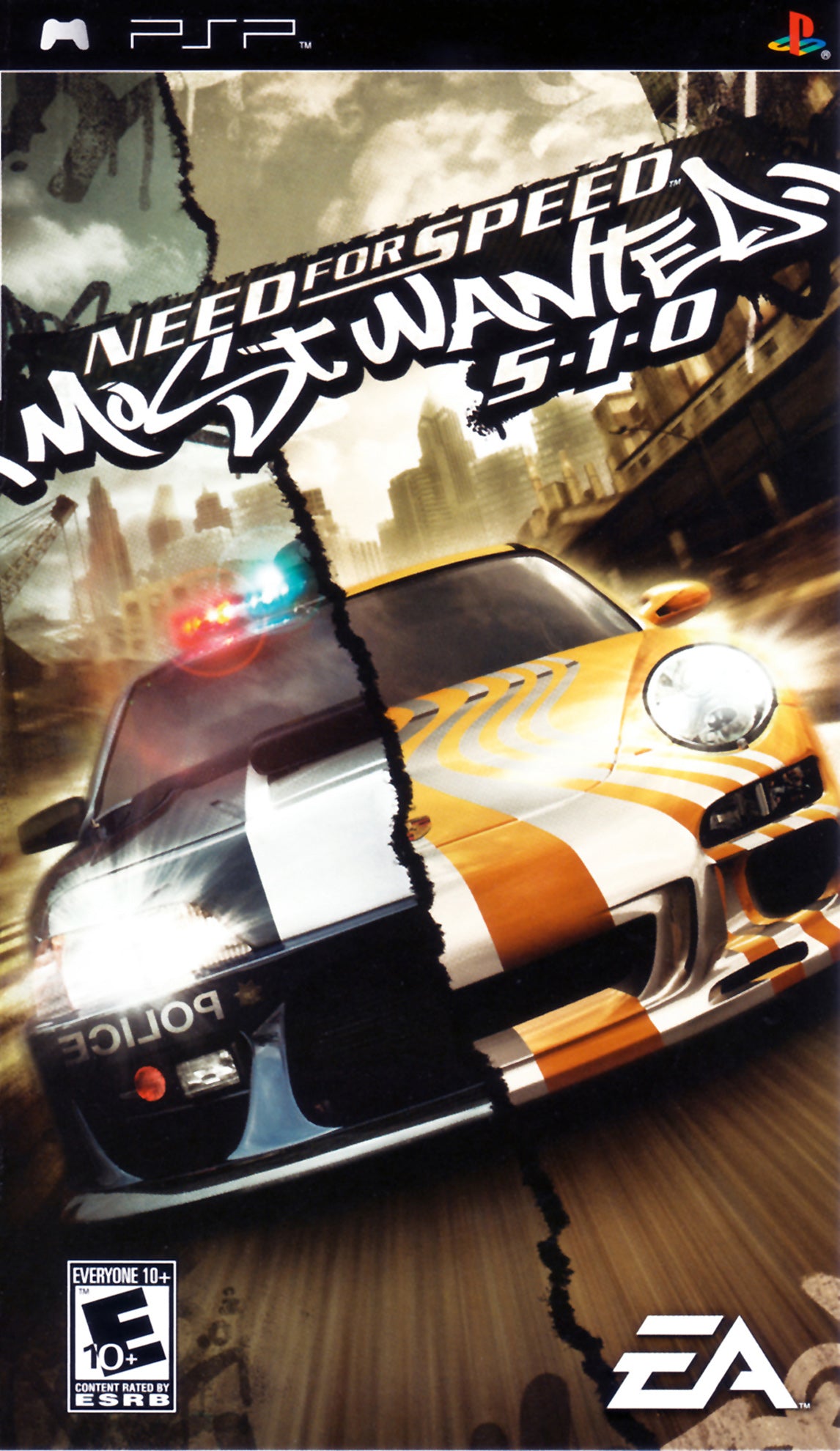 Need for Speed Most Wanted 5-1-0 PSP - Video Game - Used - CaveGamers