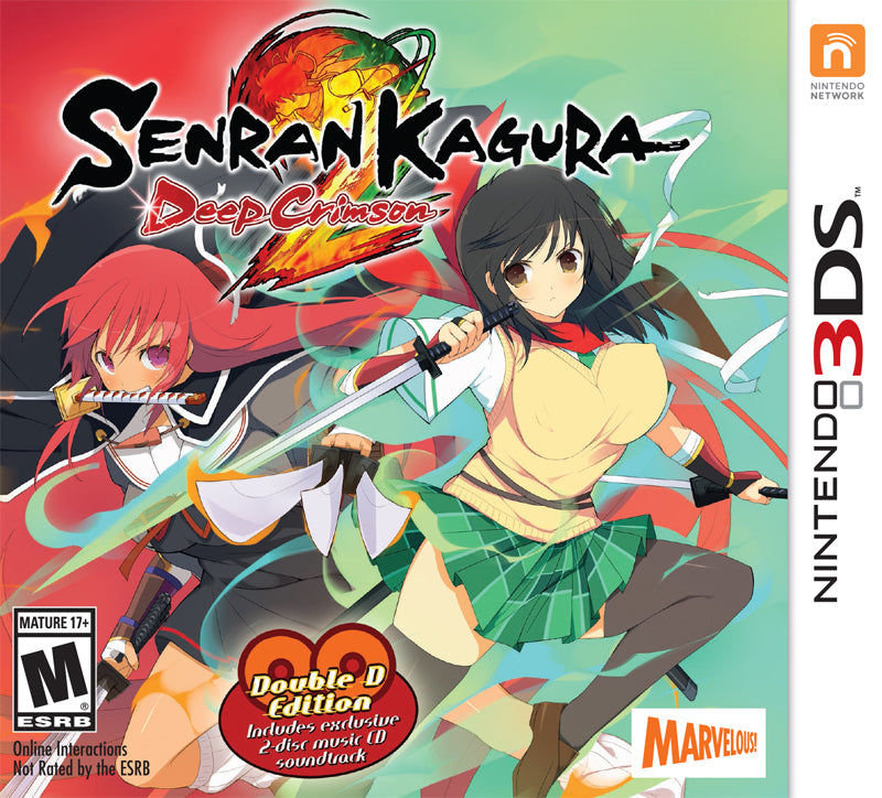 Senran Kagura 2: Deep Crimson 3DS - Video Game - Used - CaveGamers