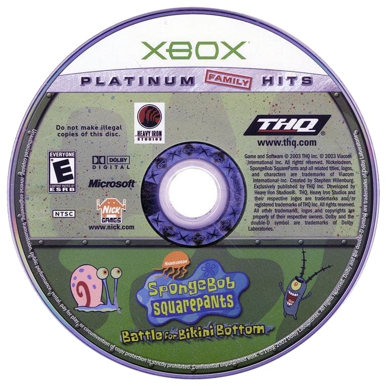 Spongebob Squarepants The Battle For Bikini Bottom