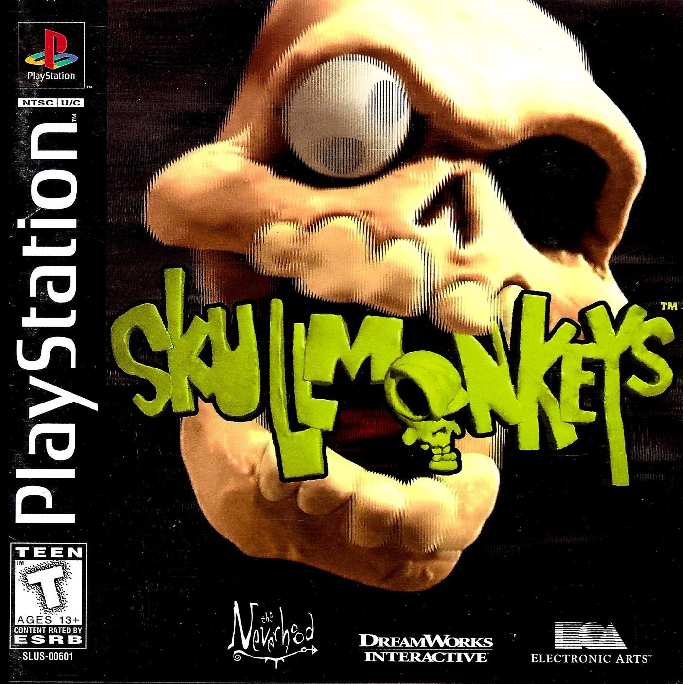 Skull Monkeys Playstation - Video Game - Used - CaveGamers