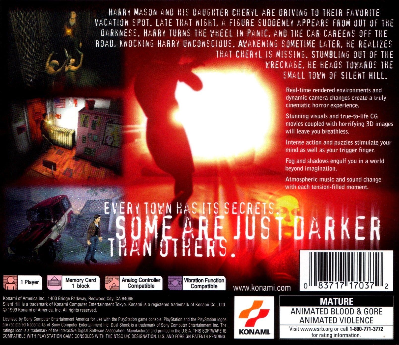 Silent Hill Playstation - Video Game - Used - CaveGamers - Image 2
