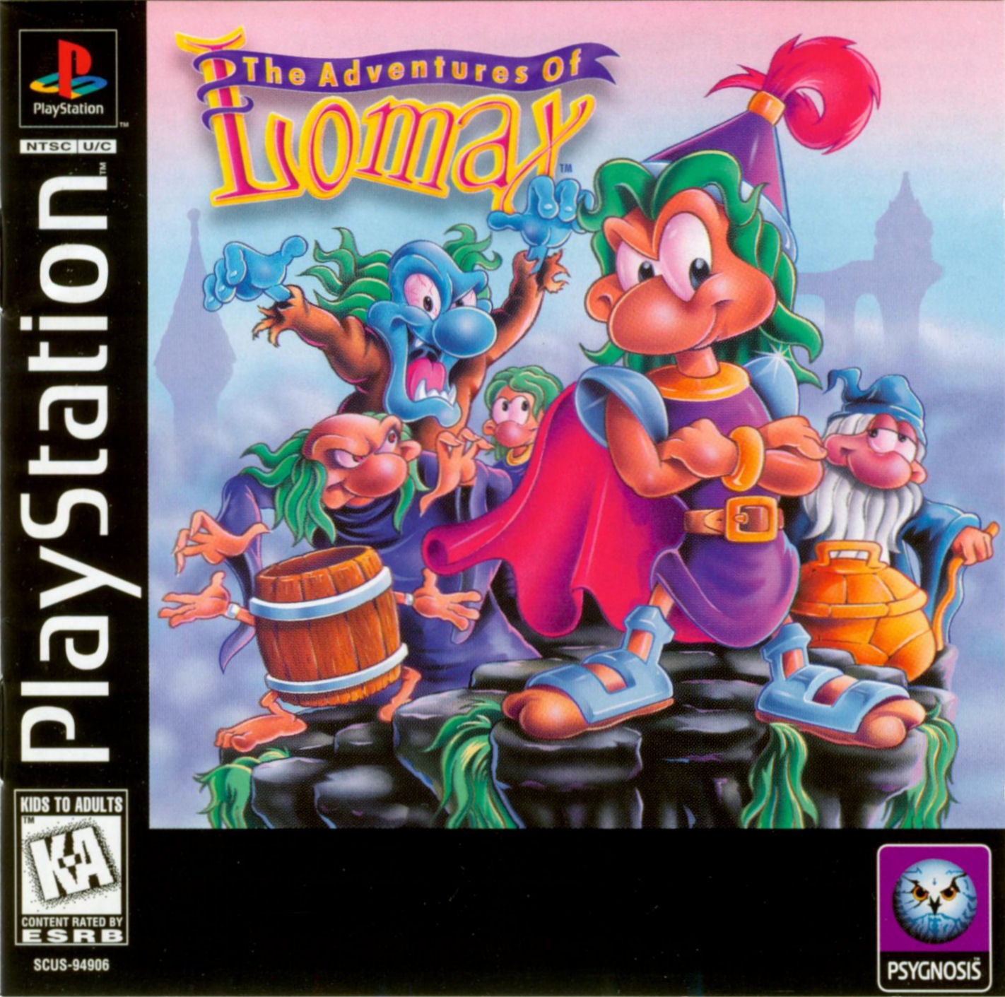 Adventures of Lomax Playstation - Video Game - Used - CaveGamers