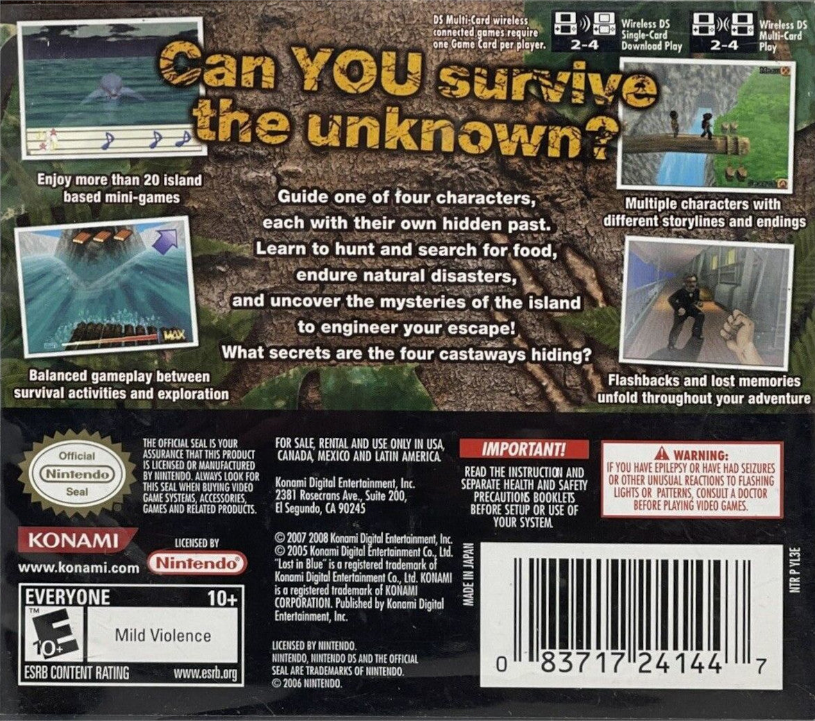 Lost In Blue 3 DS - Video Game - Used - CaveGamers - Image 2
