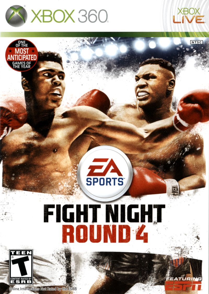 Fight Night Round 4 Xbox 360 - Video Game - Used - CaveGamers