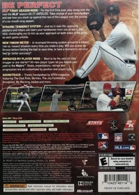 Major League Baseball 2K12 Xbox 360 - Video Game - Used - CaveGamers - Image 2