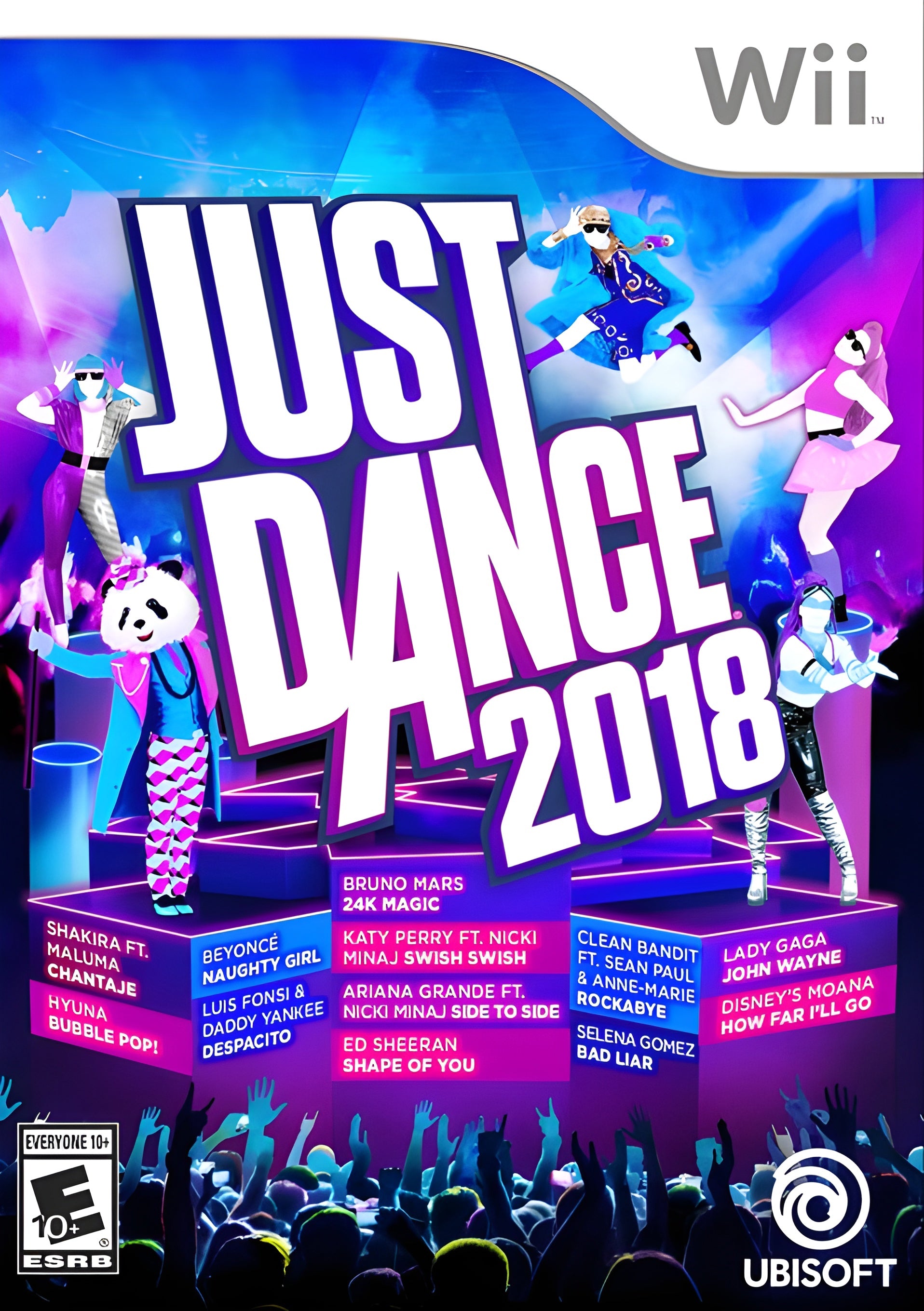 Just Dance 2018 Wii - Video Game - Used - CaveGamers