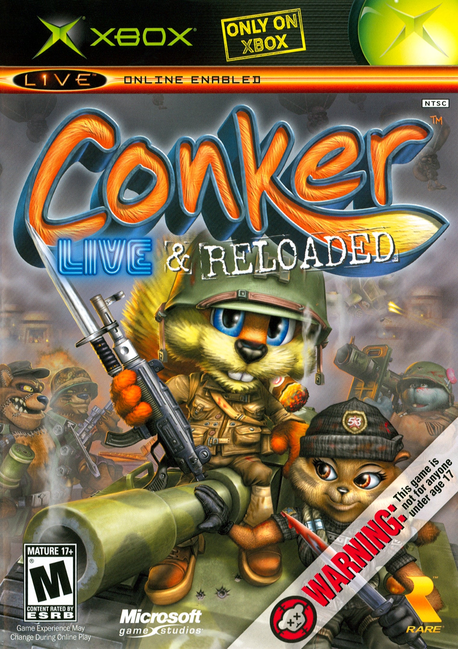 Conker: Live and Reloaded Xbox - Video Game - Used - CaveGamers