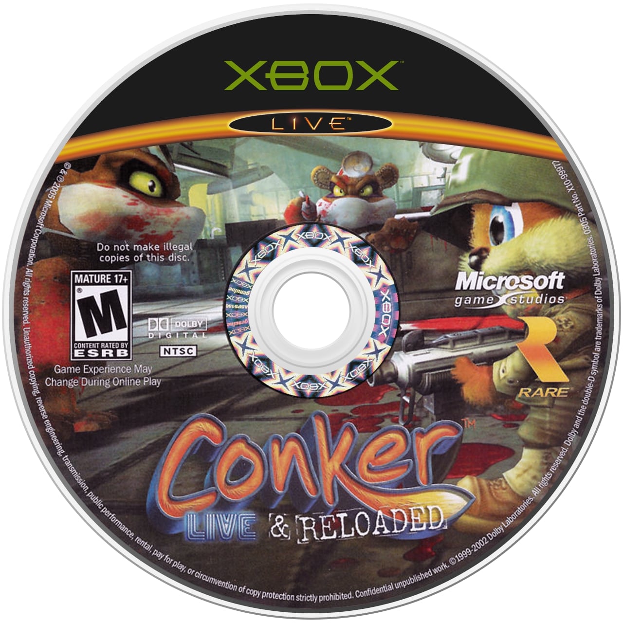 Conker: Live and Reloaded Xbox - Video Game - Used - CaveGamers - Image 3