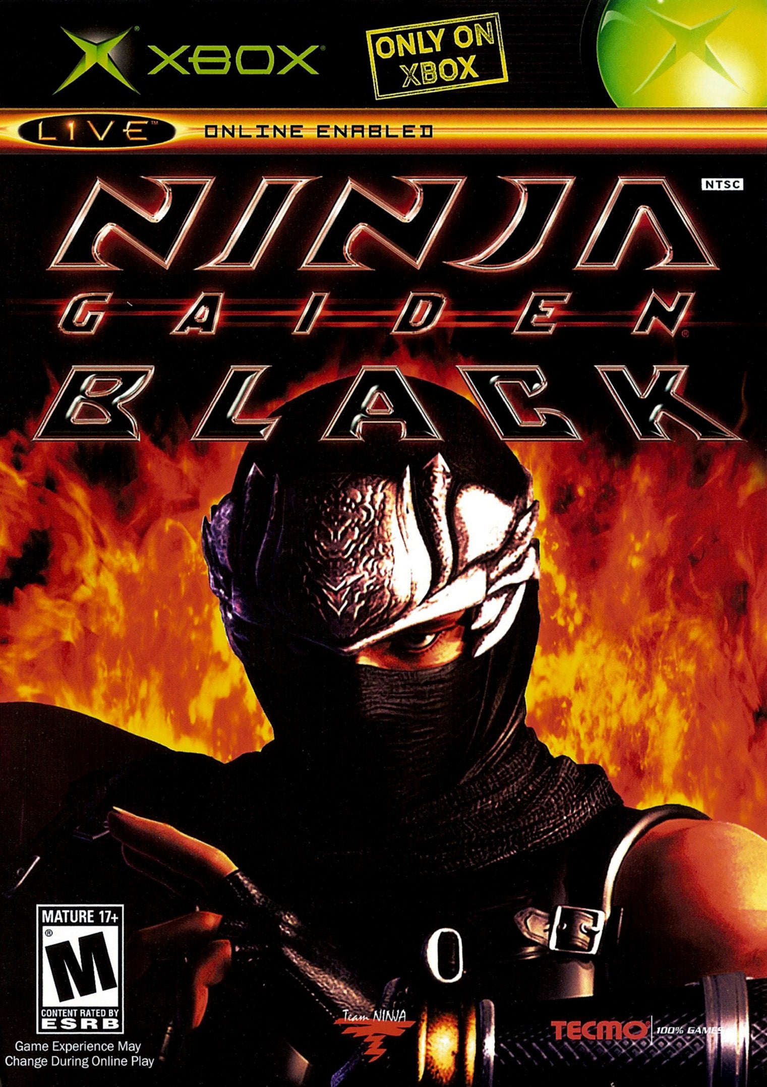 Ninja Gaiden Black Xbox - Video Game - Used - CaveGamers