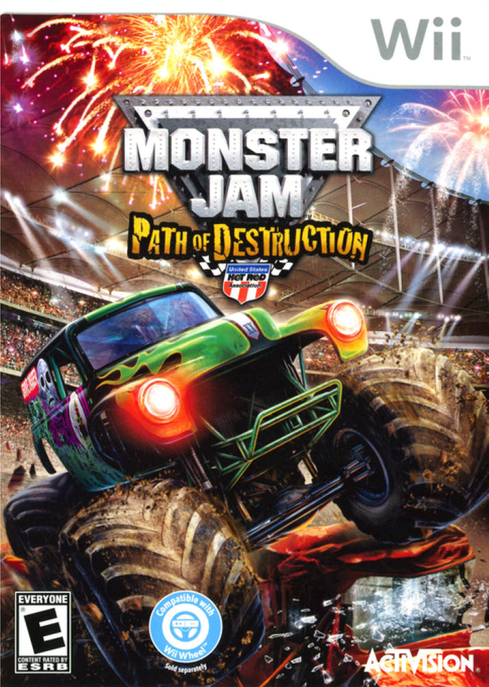 Monster Jam: Path Of Destruction Wii - Video Game - Used - CaveGamers