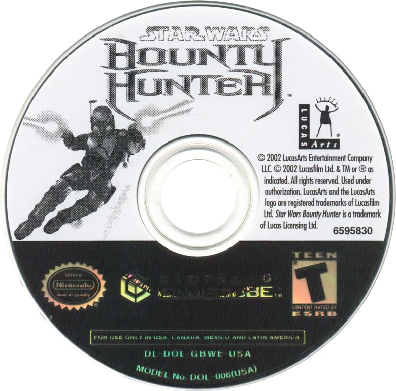 Star Wars: Bounty Hunter GameCube - Video Game - Used - CaveGamers - Image 3