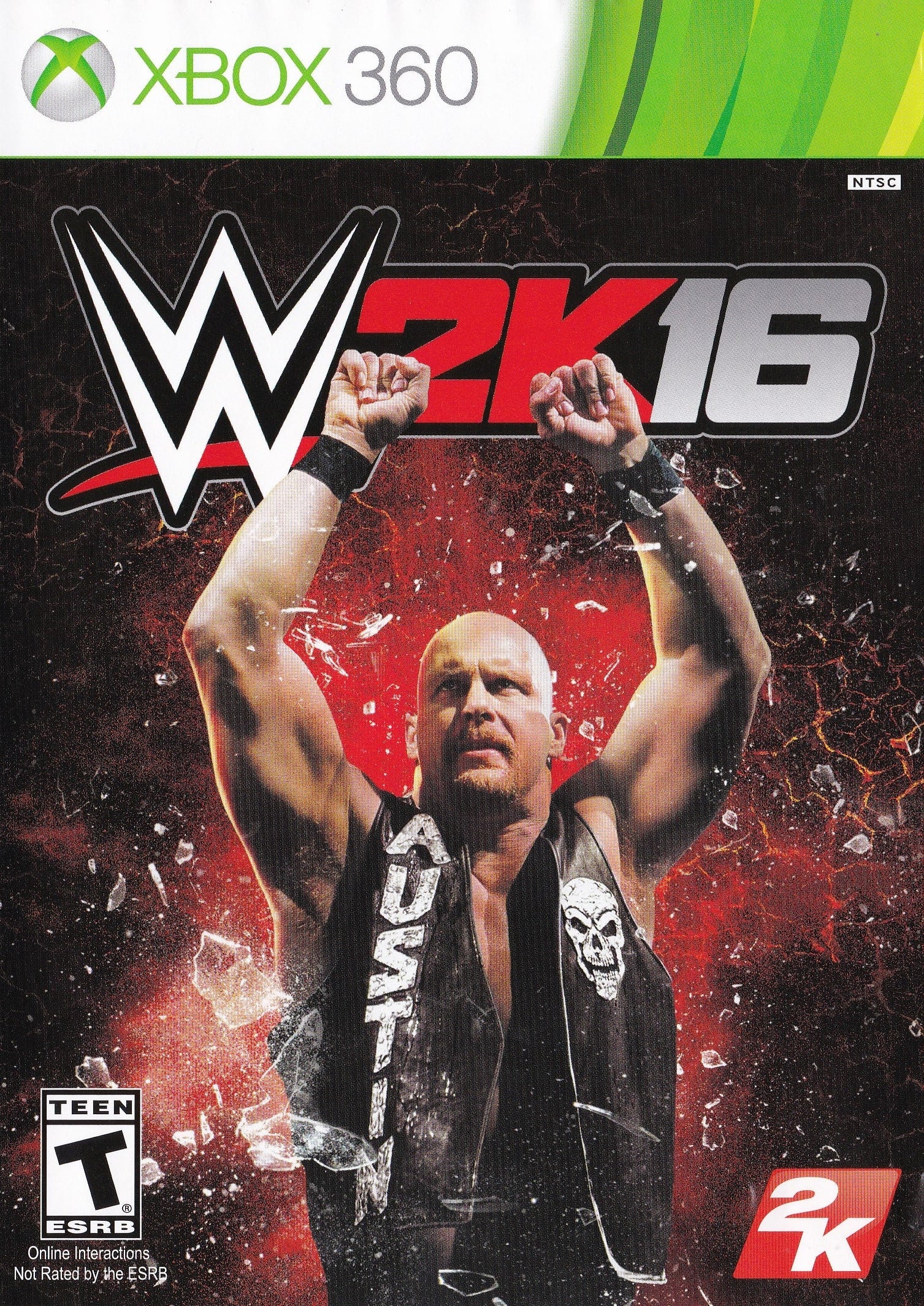 WWE 2K16 Xbox 360 - Video Game - Used - CaveGamers