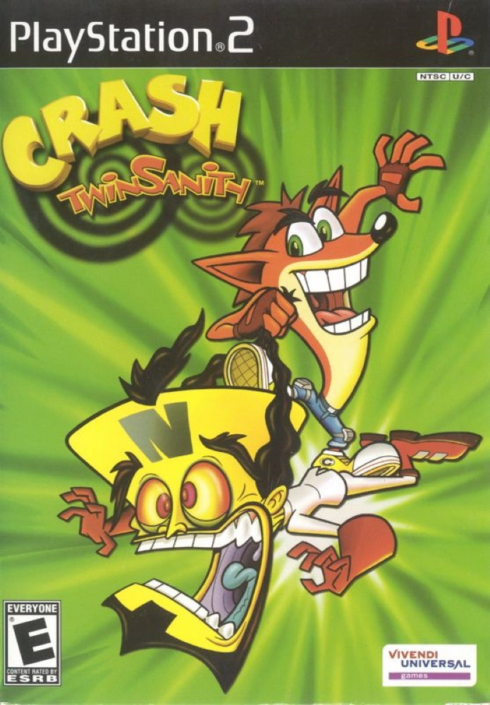 Crash Bandicoot: Twinsanity PS2 - Video Game - Used - CaveGamers