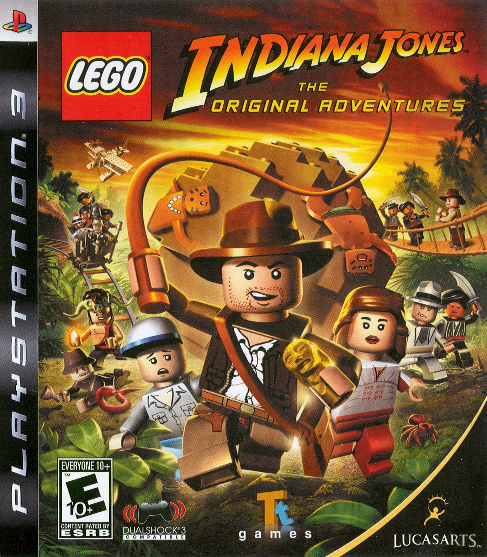 Lego Indiana Jones: The Original Adventures PS3 - Video Game - Used - CaveGamers
