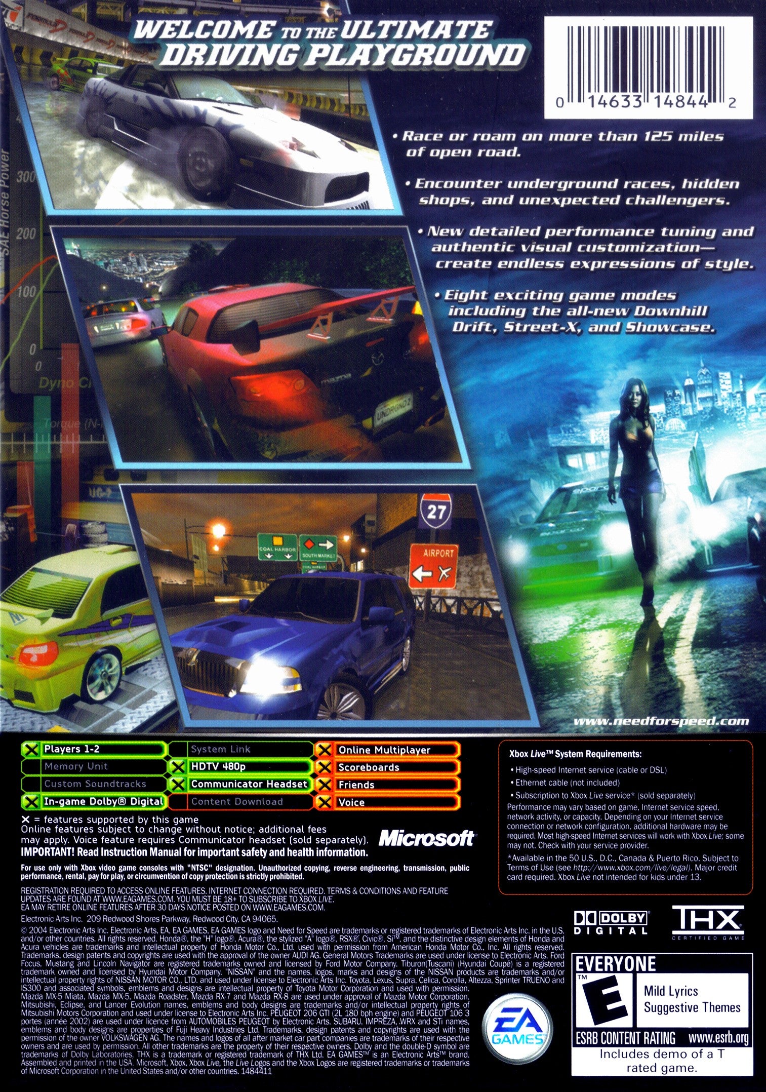 Need for Speed: Underground 2 Xbox - Video Game - Used - CaveGamers - Image 2