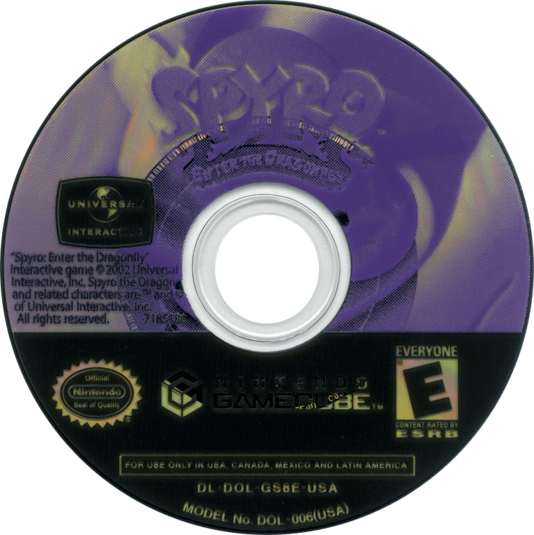 Spyro: Enter the Dragonfly GameCube - Video Game - Used - CaveGamers - Image 3