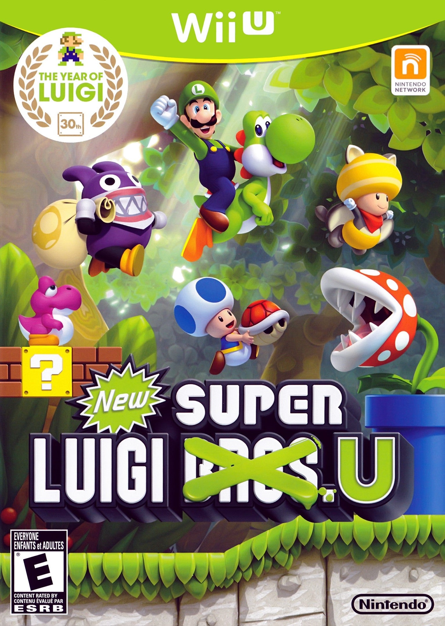 New Super Luigi U Wii U - Video Game - Used - CaveGamers