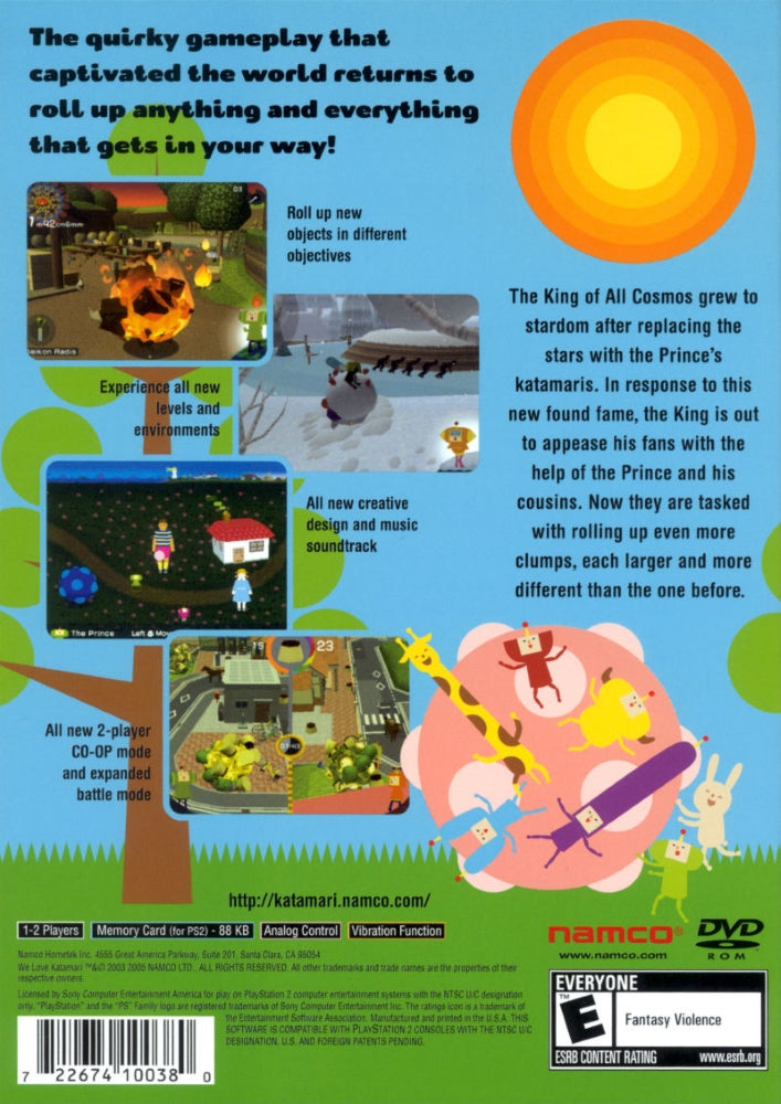 We Love Katamari PS2 - Video Game - Used - CaveGamers - Image 2