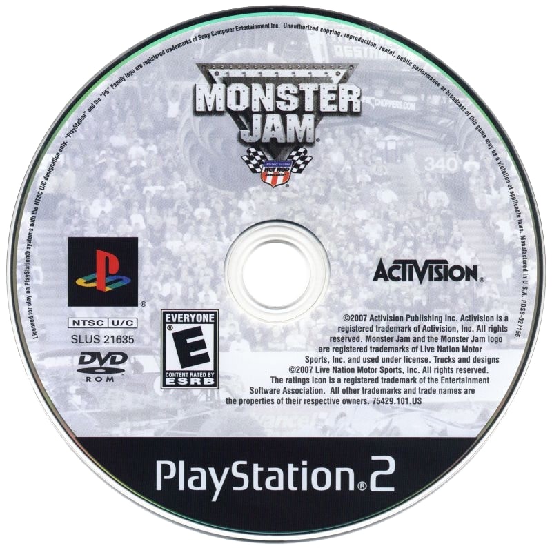 Monster Jam PS2 - Video Game - Used - CaveGamers - Image 3
