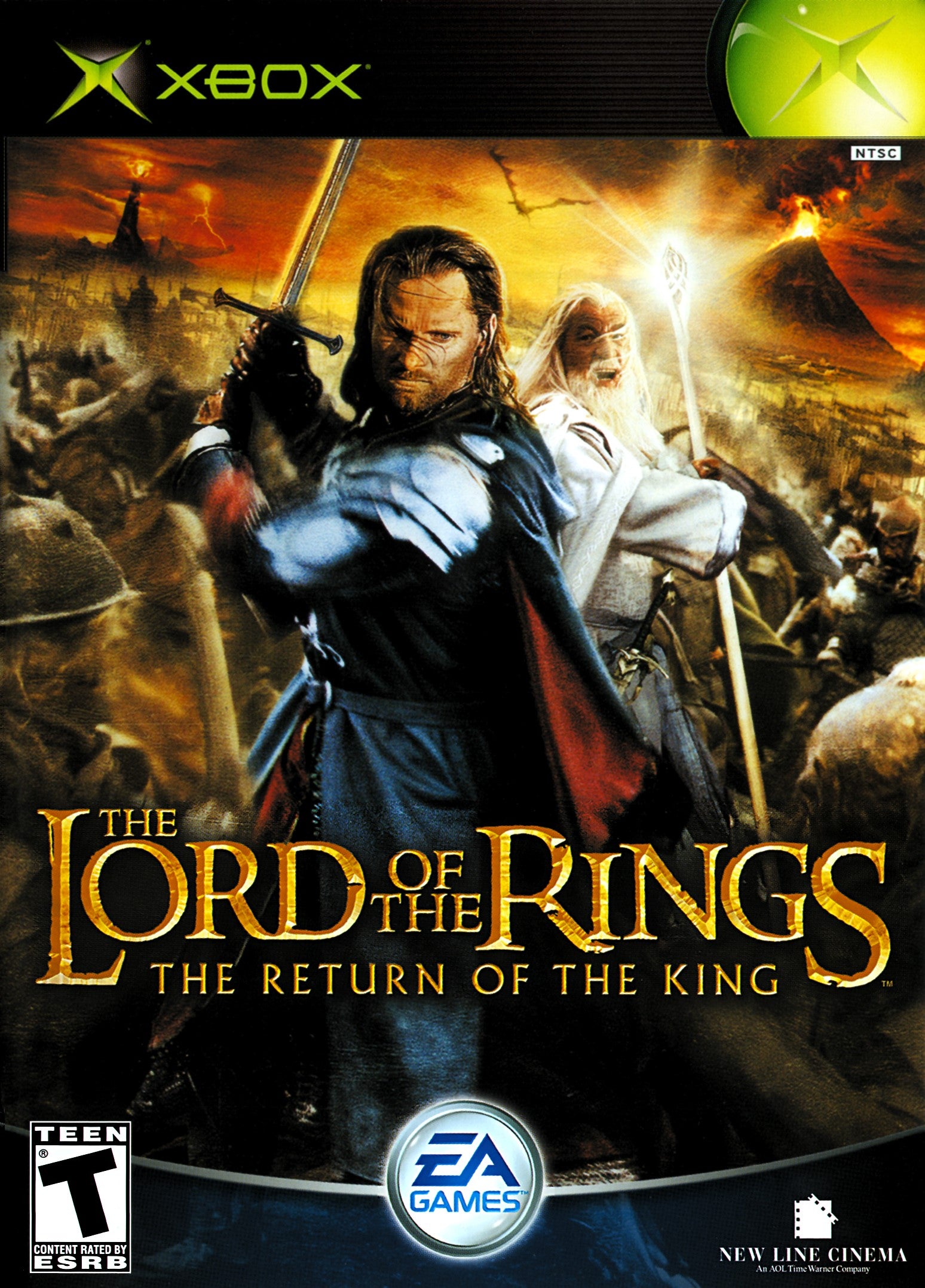 The Lord of the Rings: The Return of the King Xbox - Video Game - Used - CaveGamers