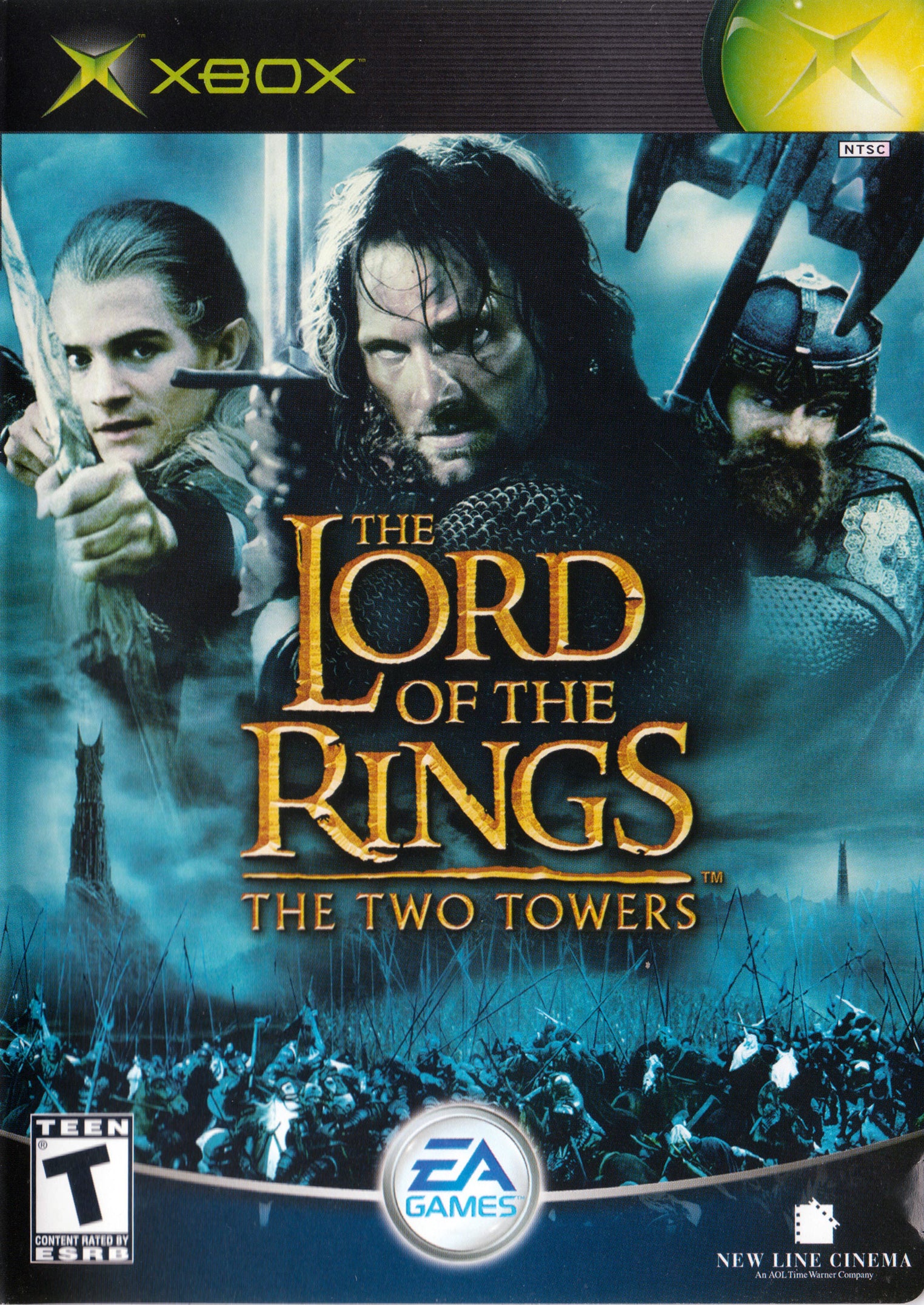 The Lord of the Rings: The Two Towers Xbox - Video Game - Used - CaveGamers