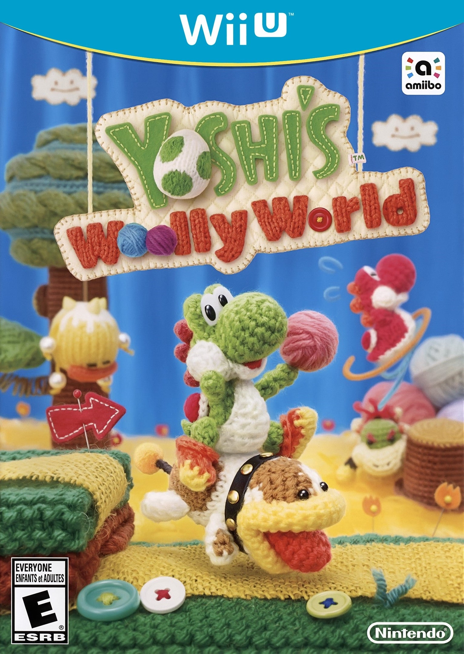 Yoshi's Woolly World Wii U - Video Game - Used - CaveGamers