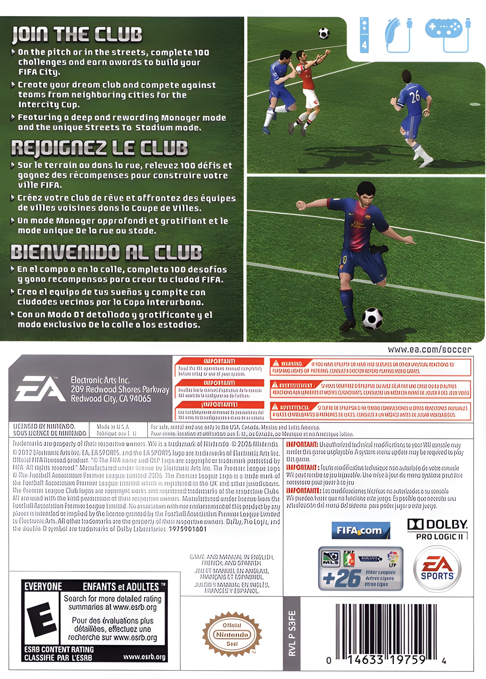 FIFA Soccer 13 Wii - Video Game - Used - CaveGamers - Image 2