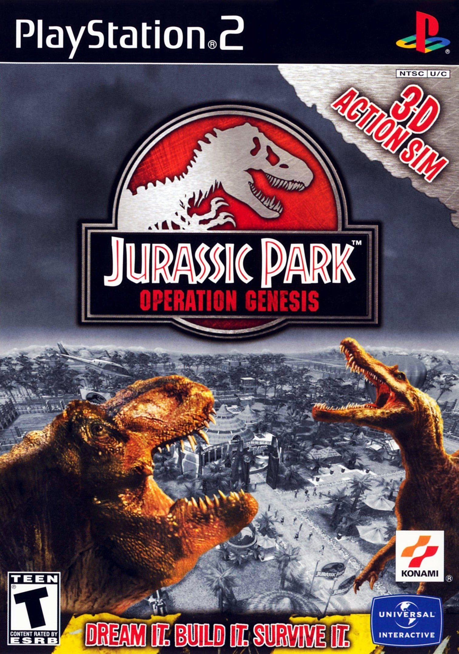 Jurassic Park: Operation Genesis PS2 - Video Game - Used - CaveGamers
