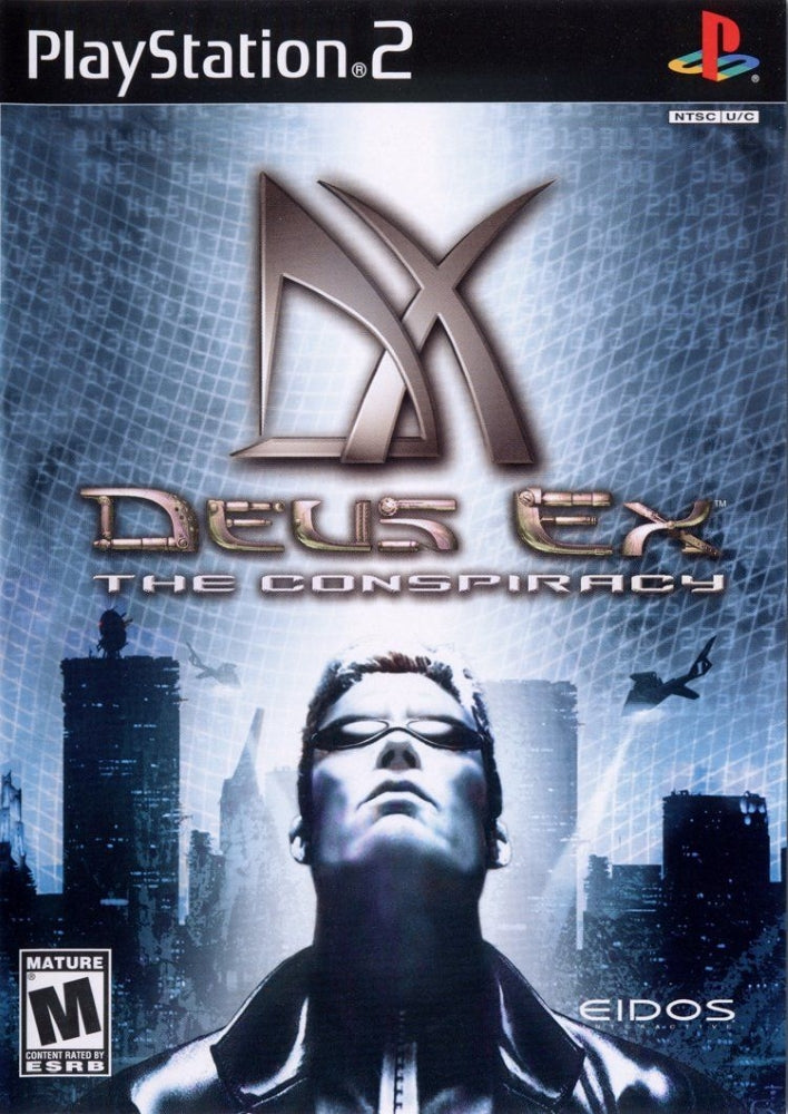 Deus Ex: The Conspiracy PS2 - Video Game - Used - CaveGamers