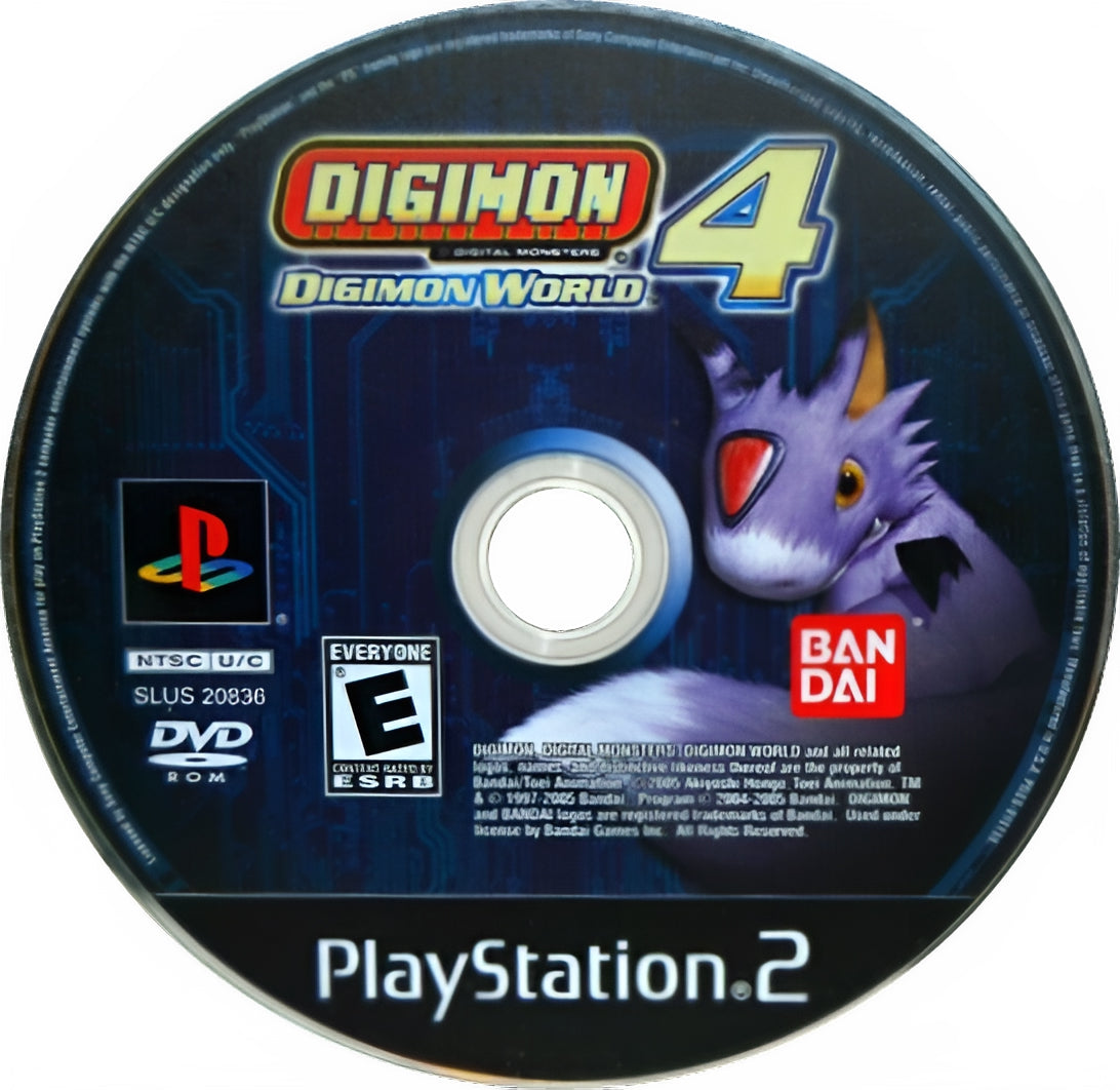 Digimon World 4 PS2 - Video Game - Used - CaveGamers - Image 3