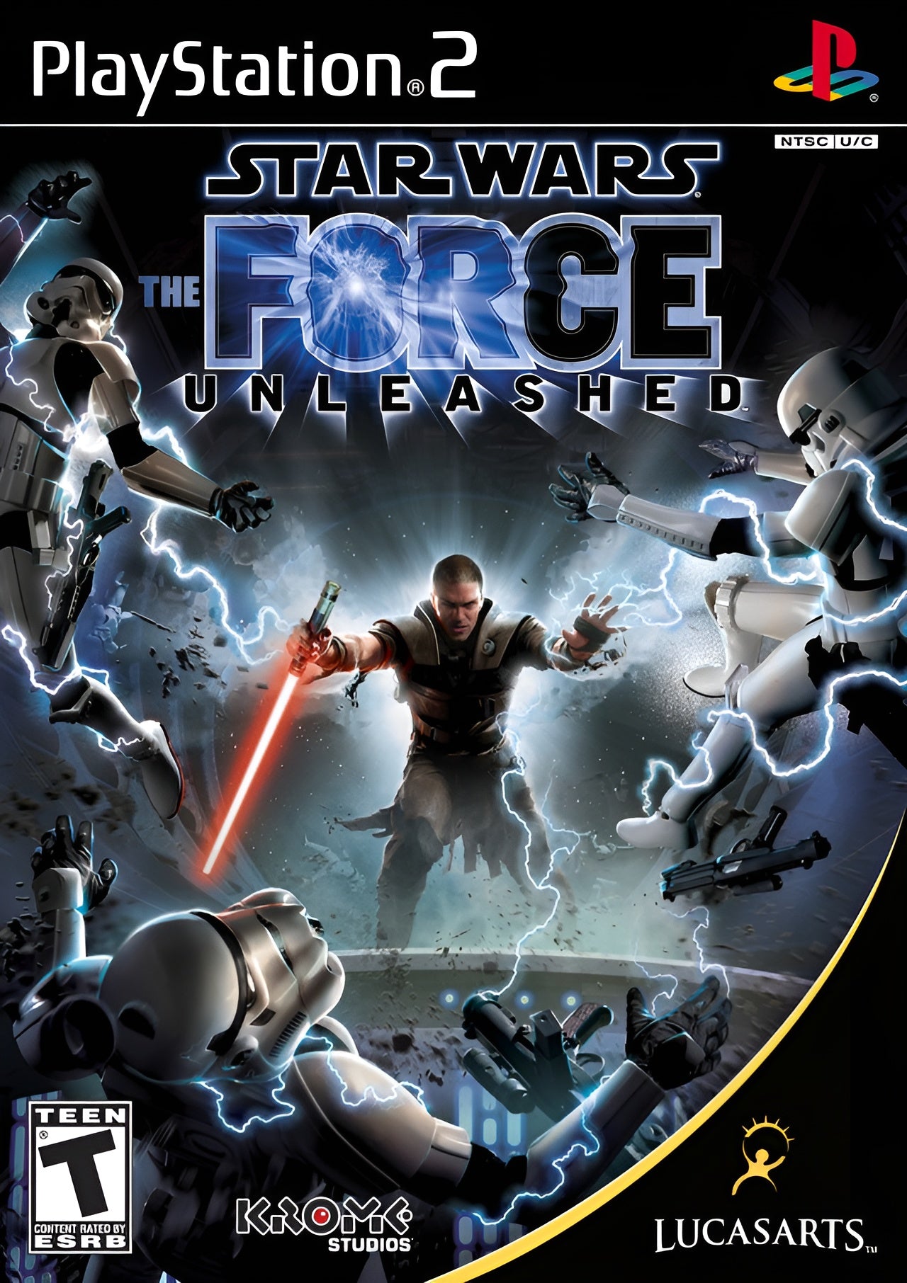 Star Wars: The Force Unleashed PS2 - Video Game - Used - CaveGamers