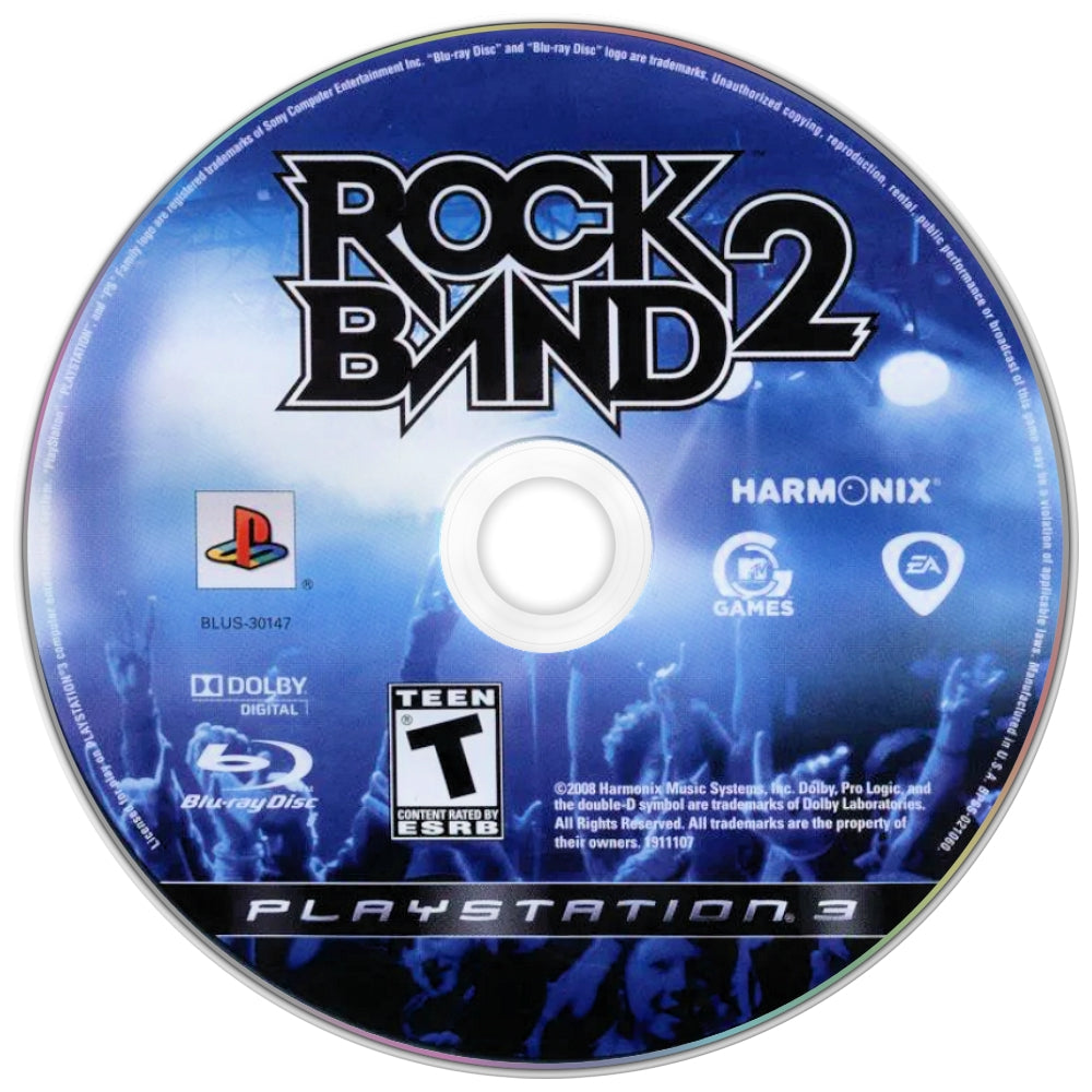 Rock Band 2 PS3 - Video Game - Used - CaveGamers - Image 3