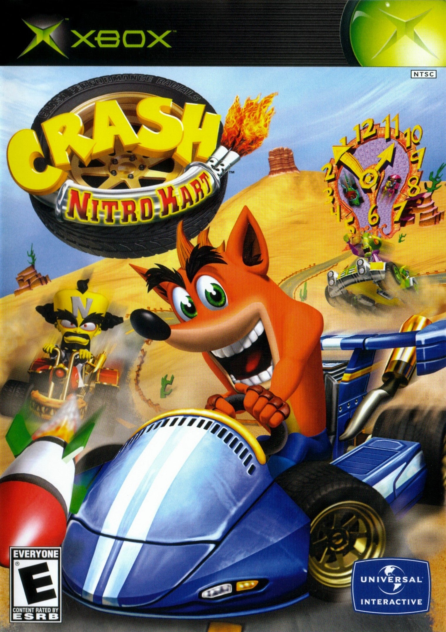 Crash Nitro Kart Xbox - Video Game - Used - CaveGamers