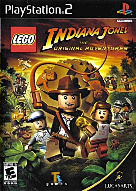 Lego Indiana Jones: The Original Adventures PS2 - Video Game - Used - CaveGamers