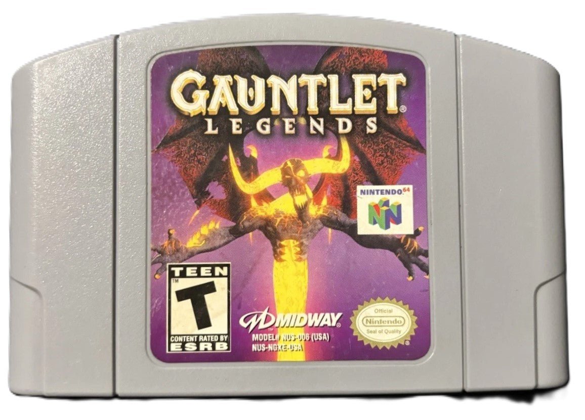 Gauntlet Legends N64 - Video Game - Used - CaveGamers - Image 3