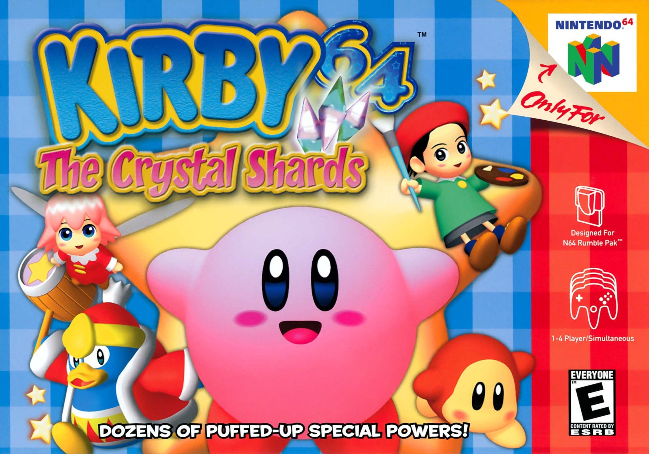 Kirby 64: The Crystal Shards N64 - Video Game - Used - CaveGamers