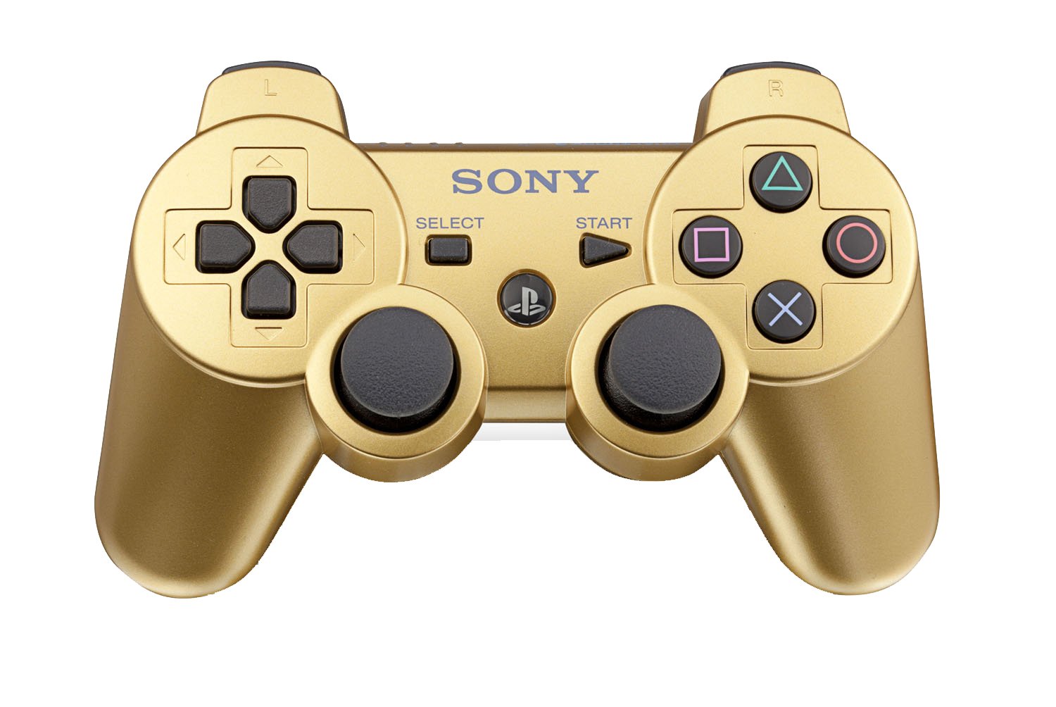 PlayStation 3 Dualshock 3 Wireless Controller - Gold PS3 - Video Game Accessory - Used - CaveGamers