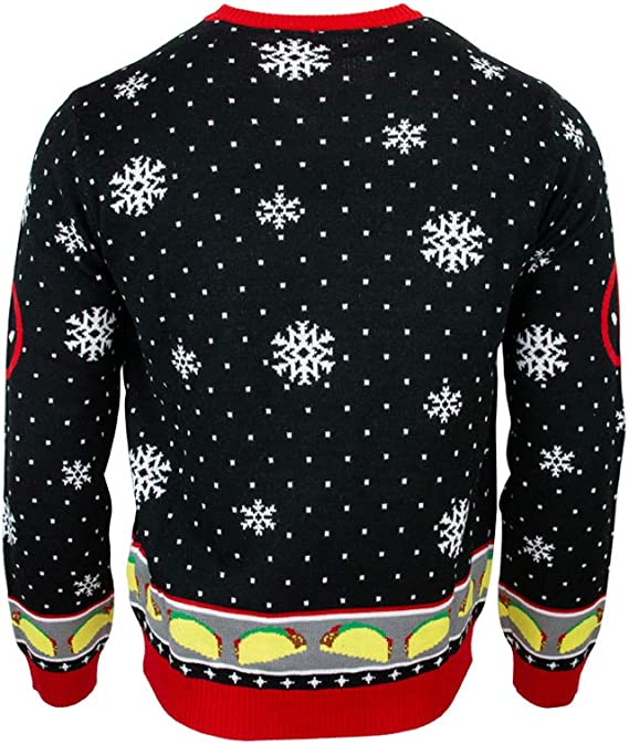 Marvel Deadpool Unicorn Jumper / Ugly Christmas Sweater - 2XS - Apparel - New - CaveGamers - Image 2