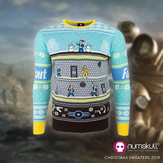 Fallout Vault Jumper / Ugly Christmas Sweater - XS