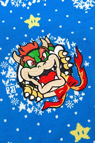 Nintendo Super Mario Jumper / Ugly Christmas Sweater - 2XS - Apparel - New - CaveGamers - Image 5