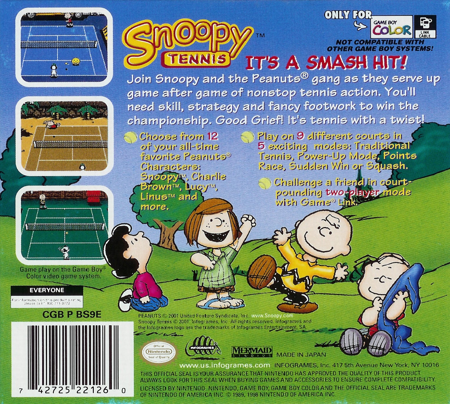 Snoopy Tennis