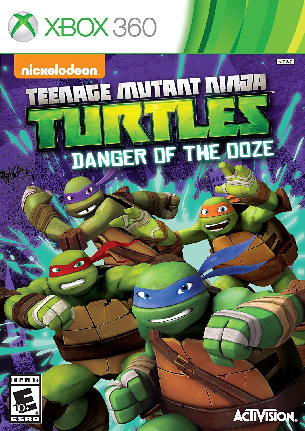 Teenage Mutant Ninja Turtles: Danger of the OOZE Xbox 360 - Video Game - Used - CaveGamers