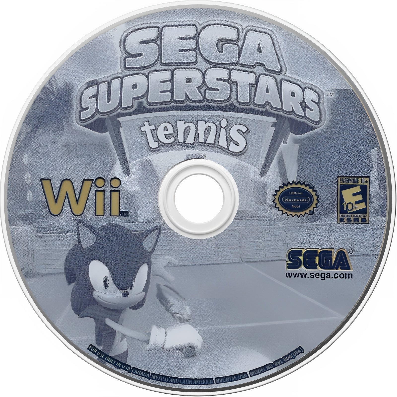 Sega Superstars Tennis Wii - Video Game - Used - CaveGamers - Image 3