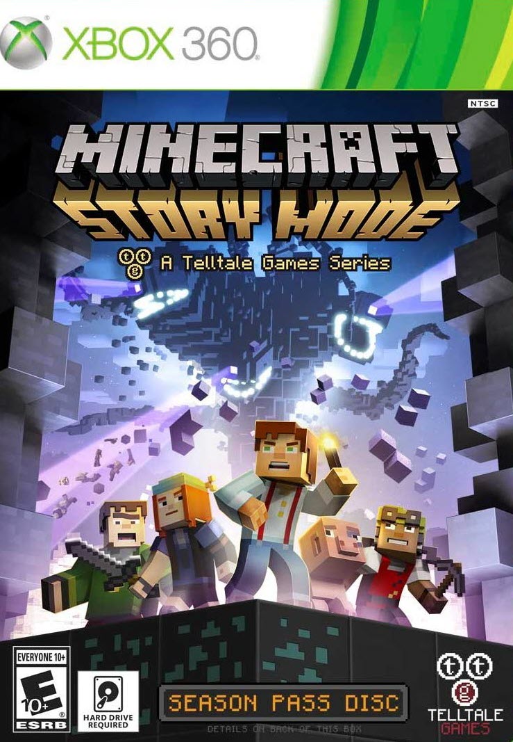 Minecraft: Story Mode Xbox 360 - Video Game - Used - CaveGamers